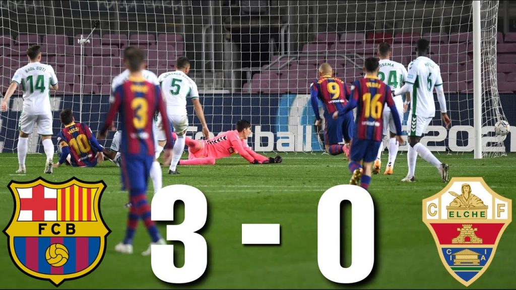 Kết quả Barca vs Elche 3 - 0
