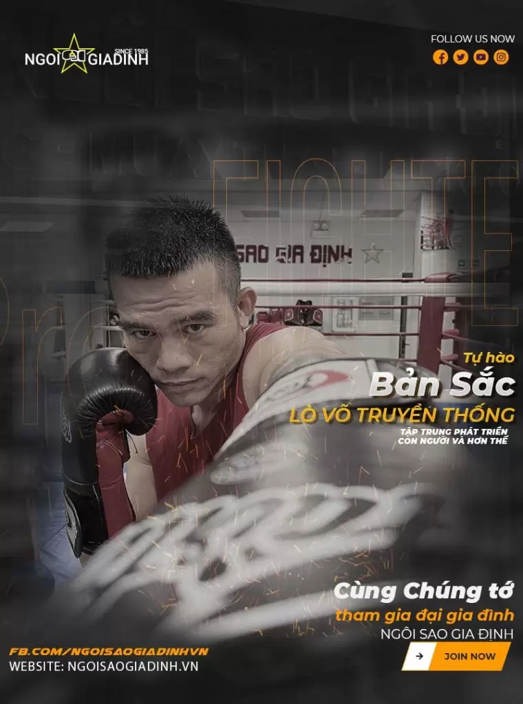 Banner Quảng Cáo lớp học boxing TPHCM