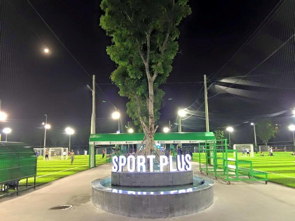 Hình sân bóng đá nhân tạo Sport Plus Quận Tân Phú