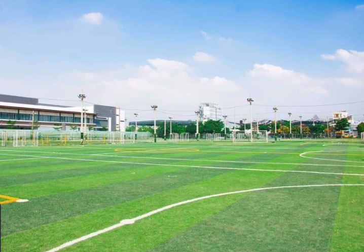 Hình sân vận động cỏ nhân tạo Celadon Tân Phú