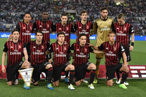 CLB AC Milan nằm trong top  10 CLB có Quỹ Lương cao nhất Seri A