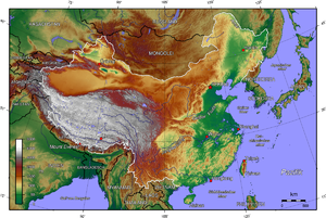 Hình ảnh chứa Bản đồ địa hình Trung Quốc
