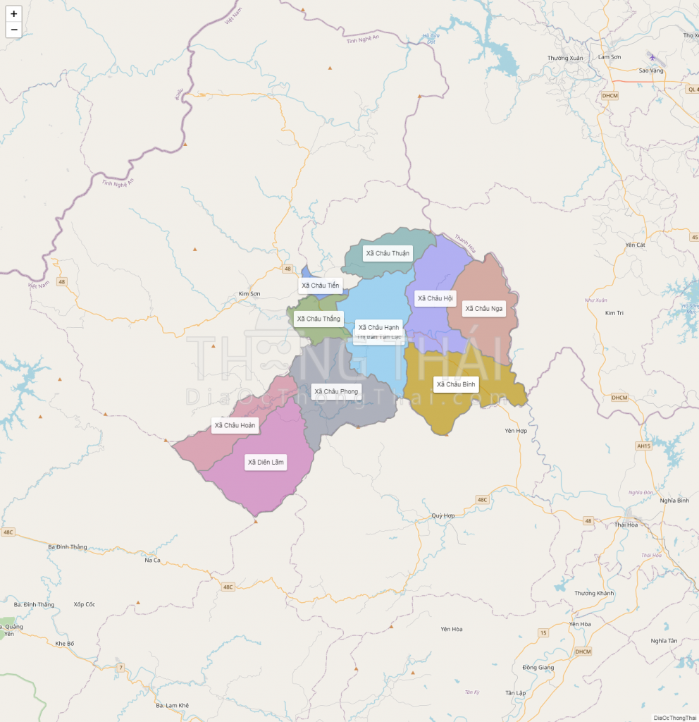 Hình ảnh chứa Bản đồ huyện Quỳ Châu