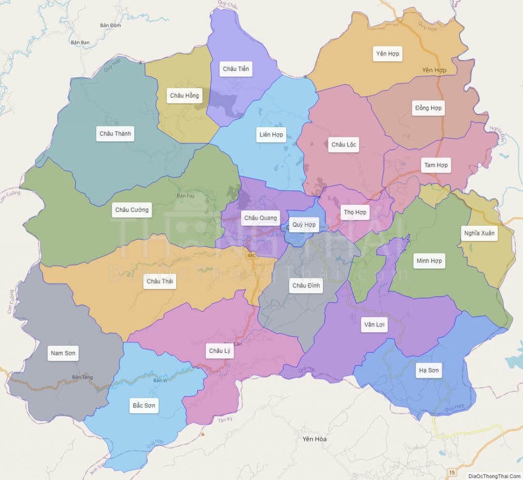 Hình ảnh chứa Bản đồ huyện Quỳ Hợp