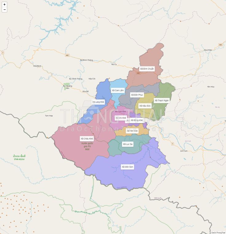 Hình ảnh chứa Bản đồ huyện Con Cuông
