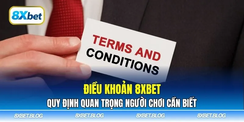 Điều Khoản 8xbet